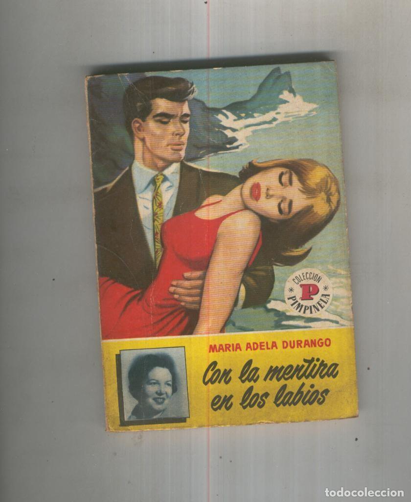 Libri di seconda mano: Con la mentira en los labios - Maria Adela Durango