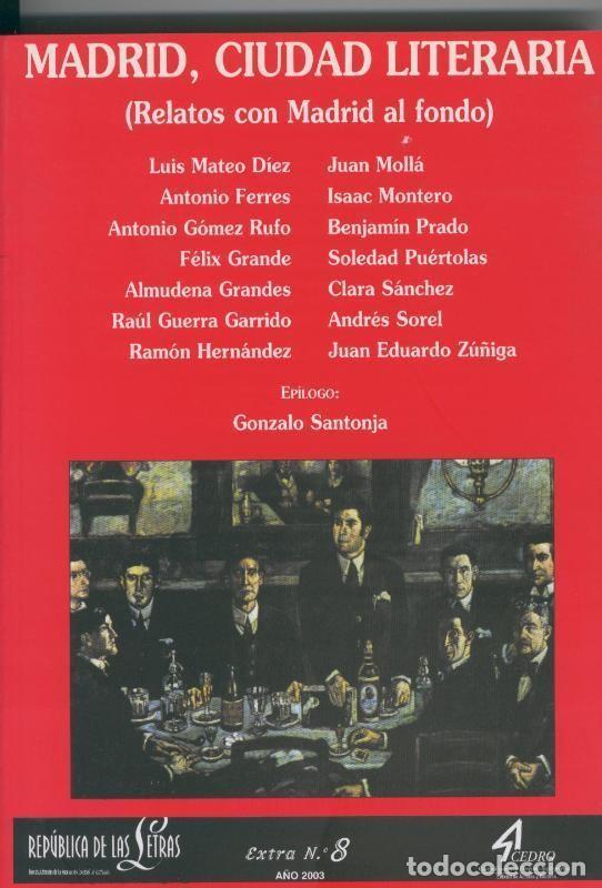 Libros: Madrid, ciudad literaria - Varios - Foto 1