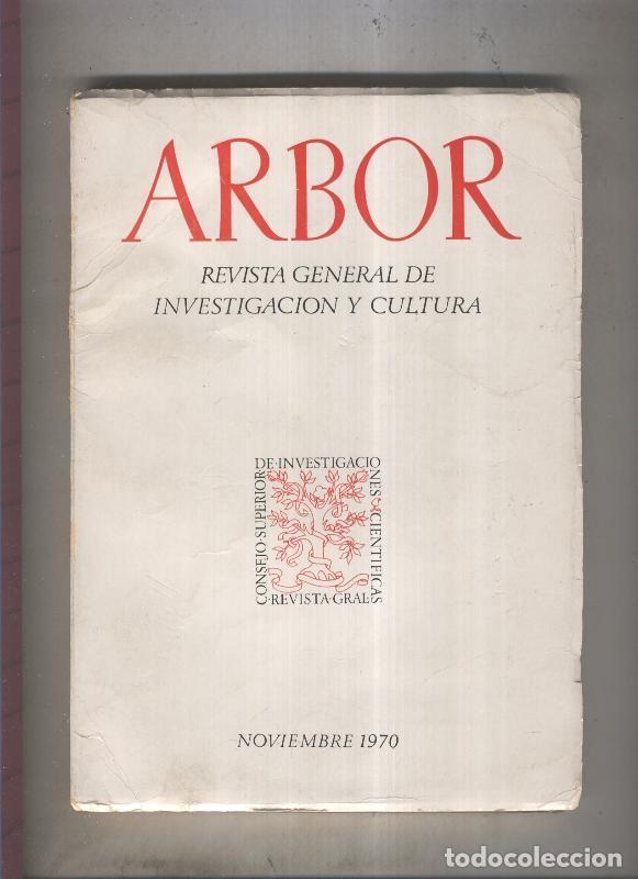 Livros em segunda m&atilde;o: Arbor. Revista general de investigacion y cultura numero 299 - Varios