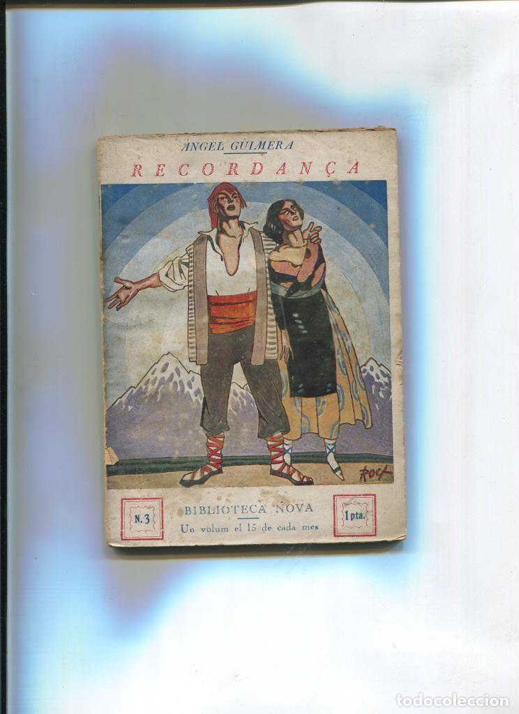 Libros: Biblioteca Nova numero 03: Recordan&ccedil;a de Angel Guimera - Angel Guimera