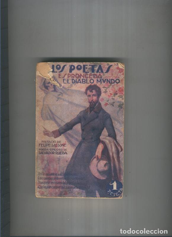 Libros: Los poetas: El diablo mundo - Espronceda - Foto 1