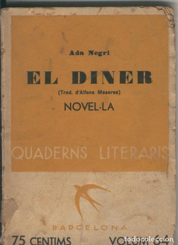Libros: El diner - Ada Negri - Foto 1