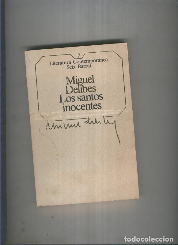 Libros: Los santos inocentes - Miguel Delibes - Foto 1