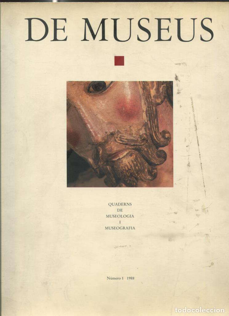 Libri di seconda mano: De museus numero 1 (1988), quaderns de museologia i museografia - varios