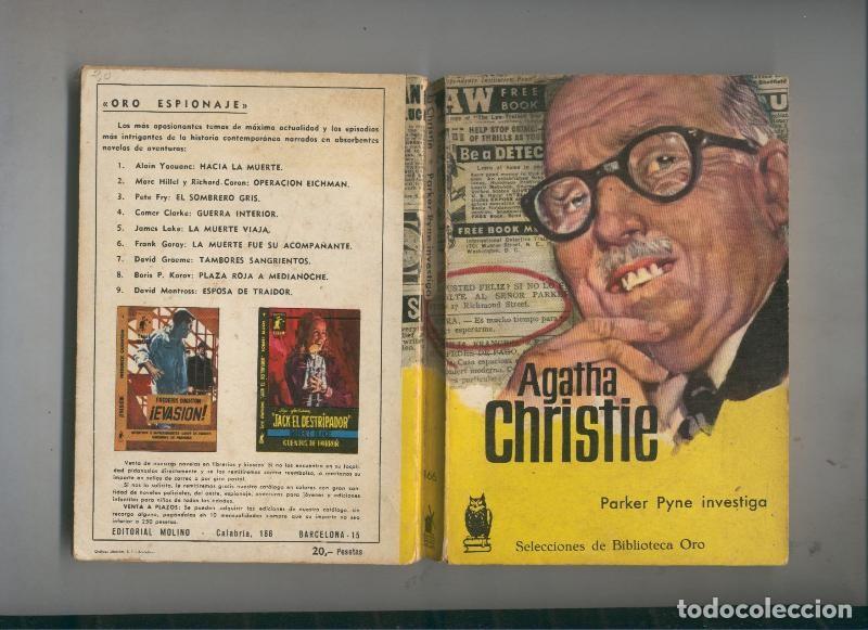 books: Selecciones de Biblioteca Oro numero 166: Parker Pyne investiga - Agatha Christie