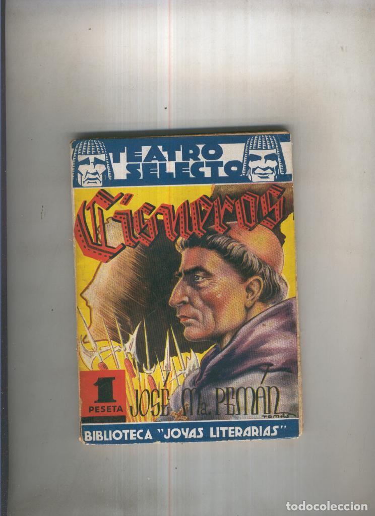 Libros: Teatro Selecto: Cisneros - Jose Maria Peman - Foto 1