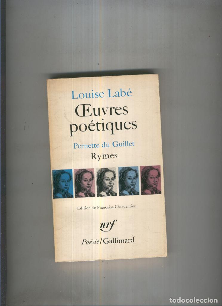 Libri di seconda mano: Oeuvres poetiques - Louise Labe
