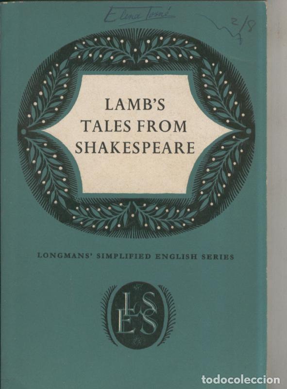 Libros: Tales from Shakespeare - Charles and Mary Lamb