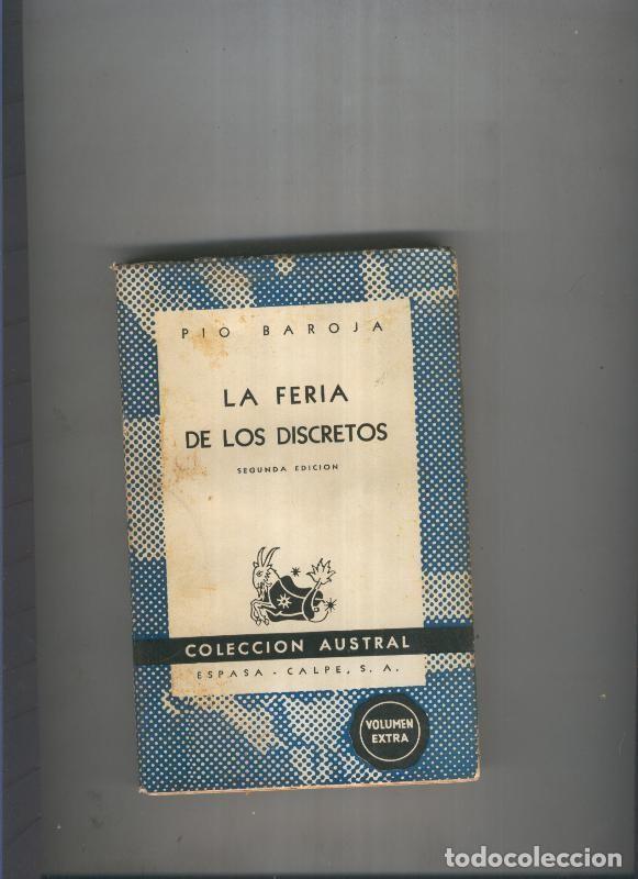 Livros em segunda m&atilde;o: Austral 0398: La feria de los discretos - Pio Baroja