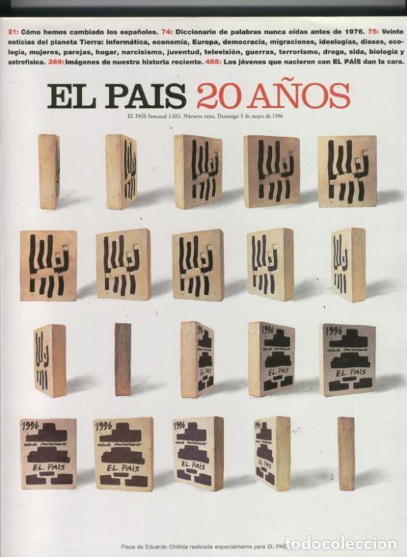 Libros: El Pais 20 a&ntilde;os - Varios - Foto 1
