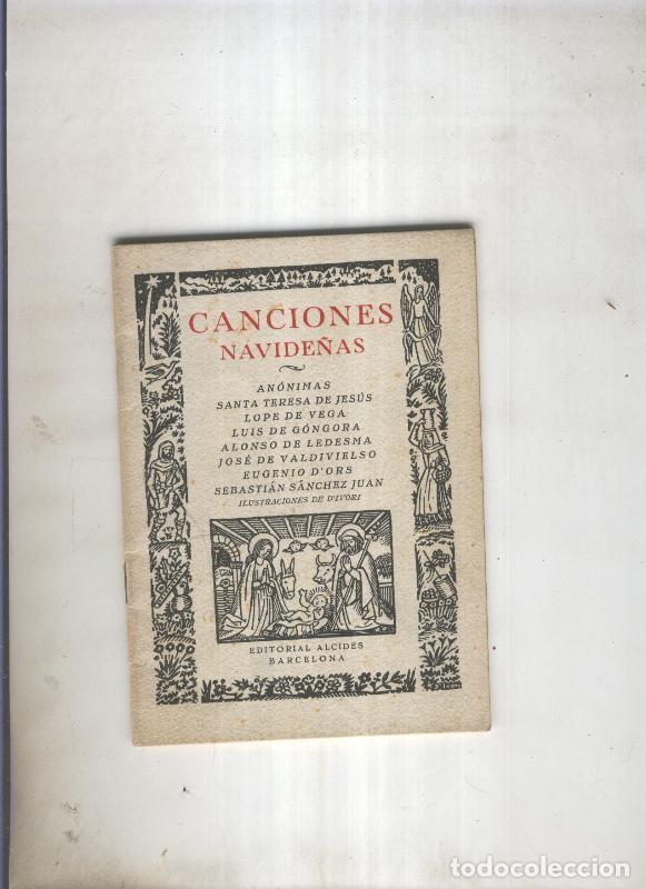 Libros: Canciones Navide&ntilde;as - Varios - Foto 1
