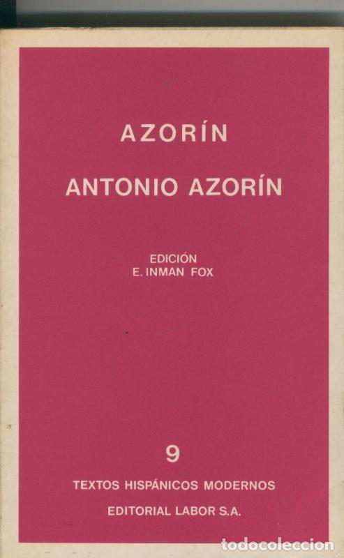 Libros: Antonio Azorin - Azorin - Foto 1