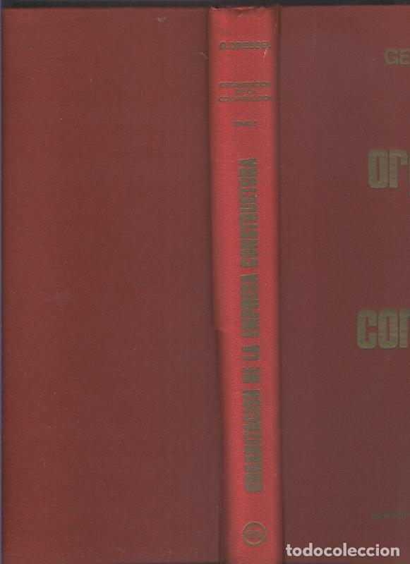 Libri di seconda mano: Organizacion de la empresa constructora. Tomo I - Gerhard Dressel