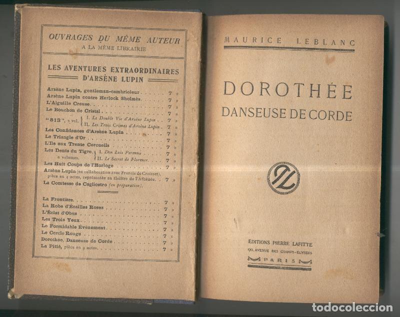 Libros: Dorothee. Danseuse de corde - Maurice Leblanc - Foto 1