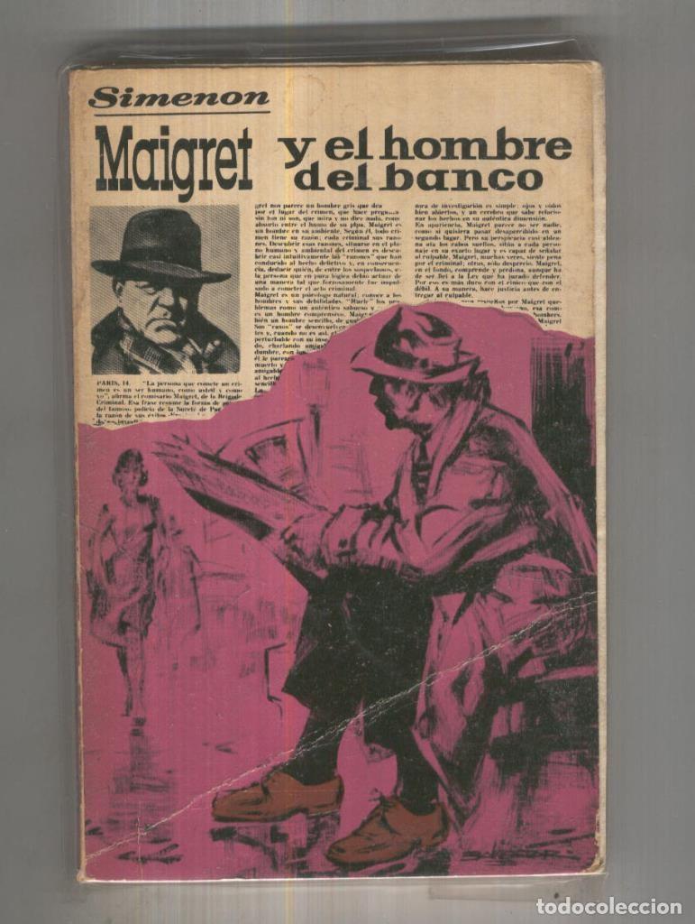 B&uuml;cher: Maigret y el hombre del banco (suelta la tripa interior, a encolar por comprador) - Georges Simenon