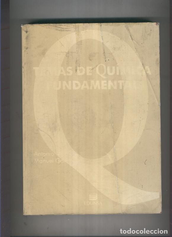 Libros: Temas de quimica fundamental - Antonio Miro-Manuel Garcia