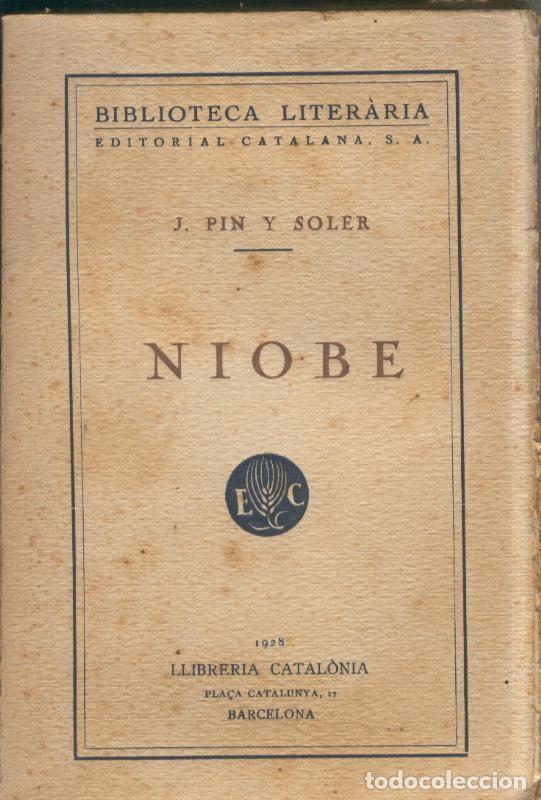 B&uuml;cher: Biblioteca Literaria: Niobe - J. Pin y Soler