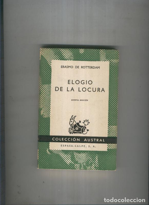 Libros: Elogio de la locura - Erasmo de Rotterdam - Foto 1