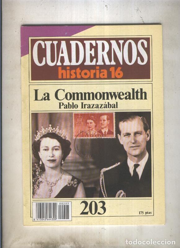 Libri di seconda mano: Cuadernos Historia 16 numero 203: La Commonwealth por Pablo Irazazabal - Varios