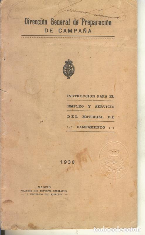 Libros: Direccion General de Preparacion de Campa&ntilde;a - Varios - Foto 1