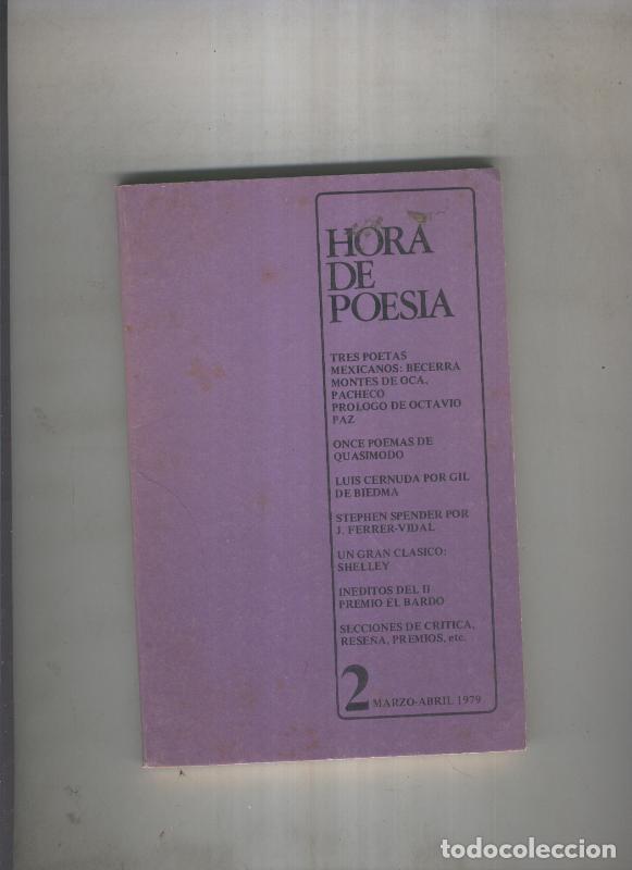 Libros: Hora de Poesia numero 2 - Varios - Foto 1