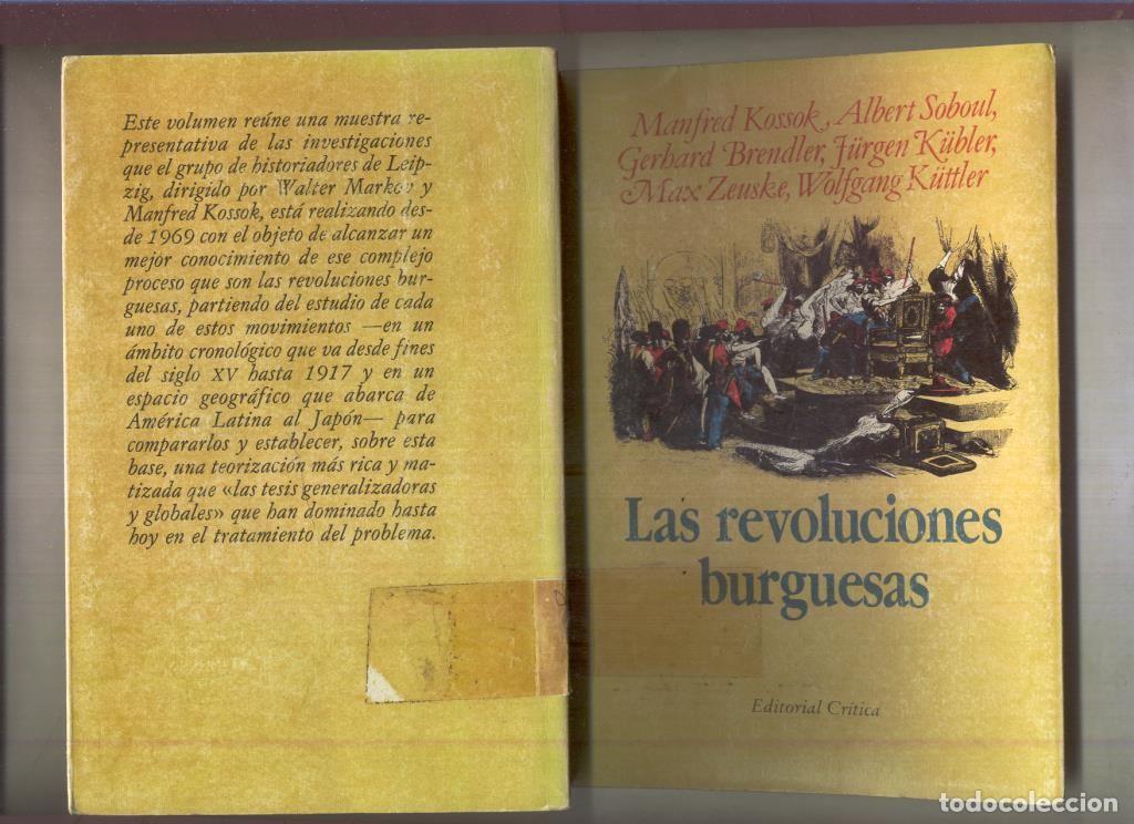 B&uuml;cher: Las revoluciones burguesas - Varios