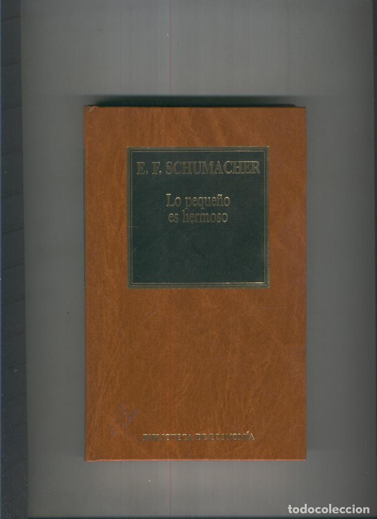 Libri di seconda mano: Lo peque&ntilde;o es hermoso - E.F. Schumacher