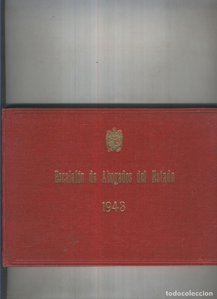 books: Escalafon de Abogados del Estado para el a&ntilde;o 1943 - varios