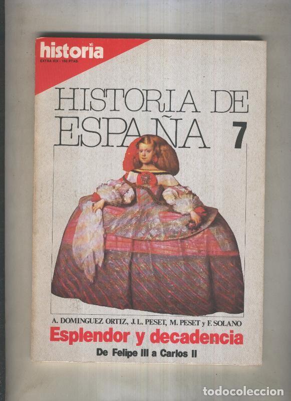 Livros em segunda m&atilde;o: Historia 16: Historia de Espa&ntilde;a numero 07 (numerado 2 en trasera) - Varios