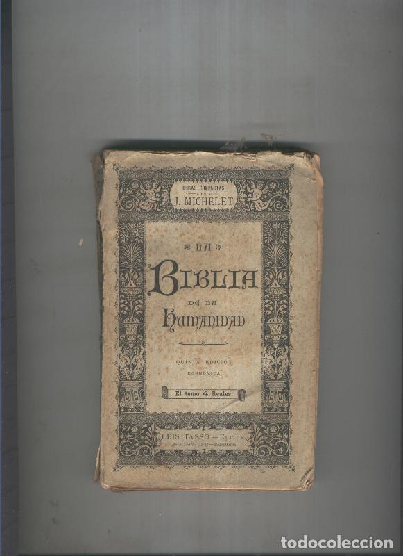Libros: La Biblia de la humanidad - J. Michelet - Foto 1