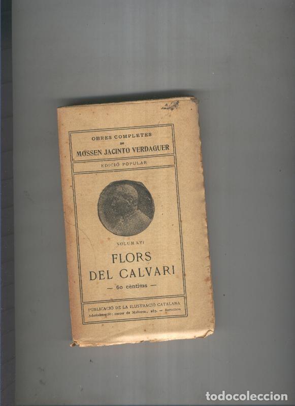 books: Flors del calvari Volumen XVI - Mossen Jacinto Verdaguer