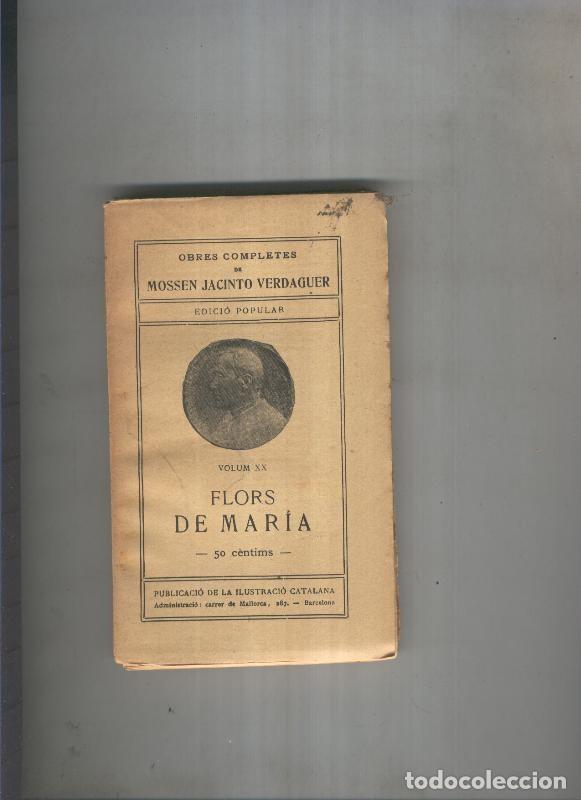 Livros em segunda m&atilde;o: Flors de Maria Volum XX - Mossen Jacinto Verdaguer
