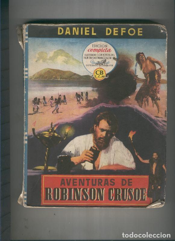 Libros: Aventuras de Robinson Crusoe - Daniel Defoe - Foto 1