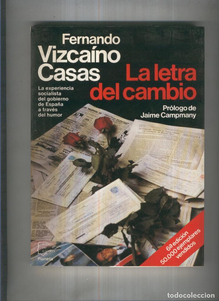 Livros em segunda m&atilde;o: La letra de cambio - Fernando Vizcaino Casas