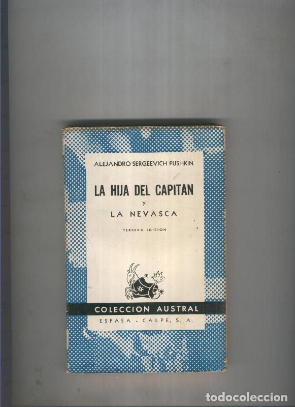 Libros: Austral 0123: La hija del capitan y La Nevasca - Alejandro Sergeevich Pushkin - Foto 1