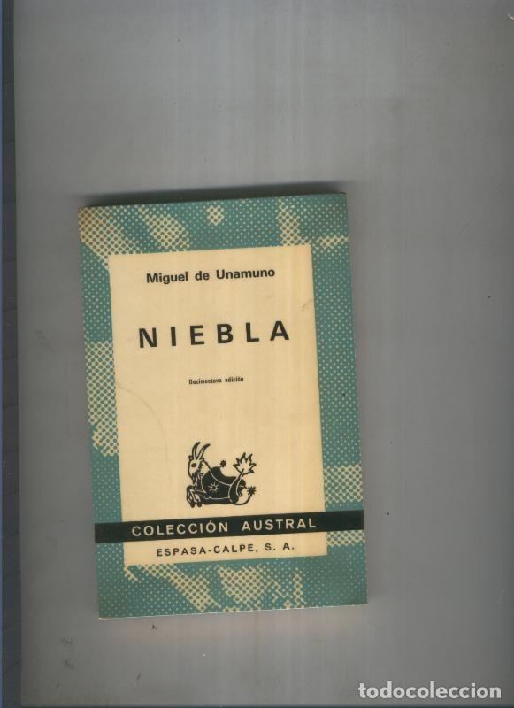 books: Australl 0099: Niebla - Miguel de Unamuno