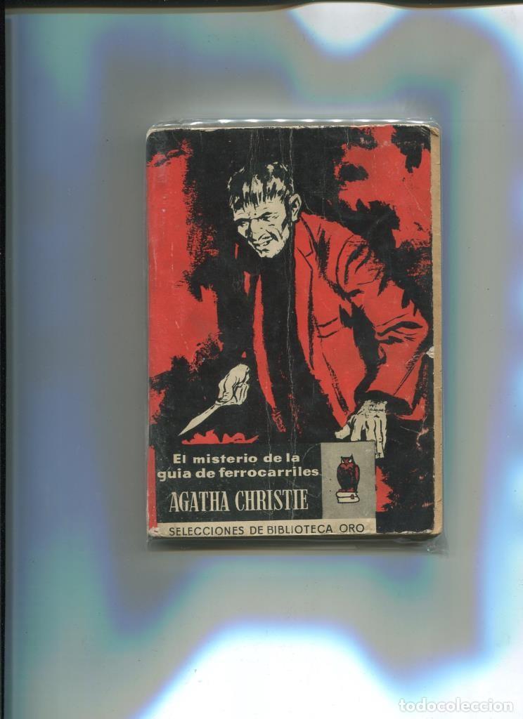 Libri di seconda mano: Selecciones de Biblioteca Oro numero 0144: El misterio de la guia de ferrocarriles - Agatha Christie