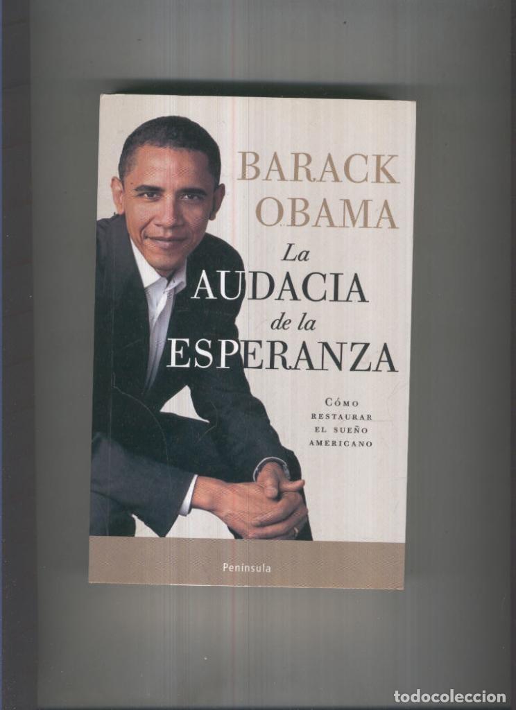 Libros: La Audacia de la esperanza - Barack Obama