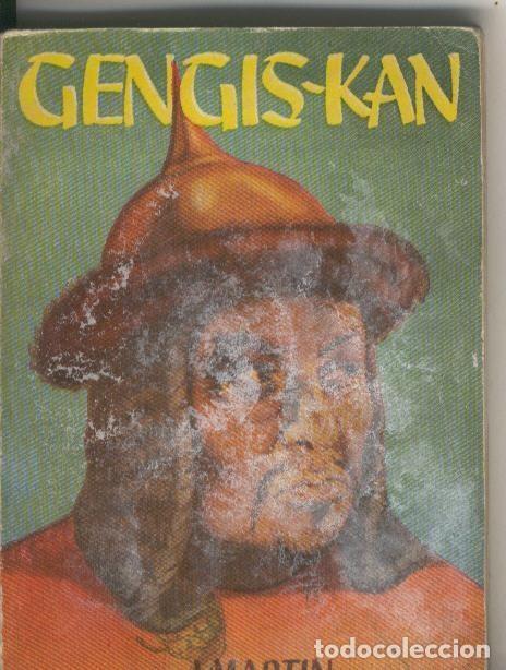 B&uuml;cher: Enciclopedia Pulga numero 003: Gengis-Kan (numerado 1 en trasera) - J. Martin