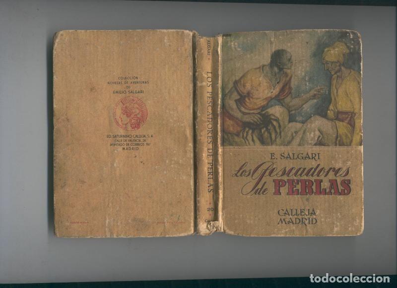 Libros: Los pescadores de Perla - Emilio Salgari - Foto 1