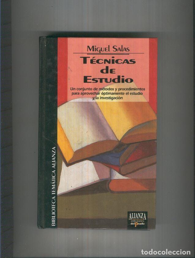 B&uuml;cher: Tecnicas de estudio - Miguel Salas