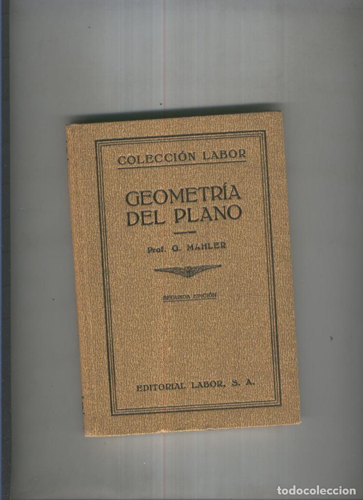 Libri di seconda mano: Geometria del plano - Prof. GF. Mahler