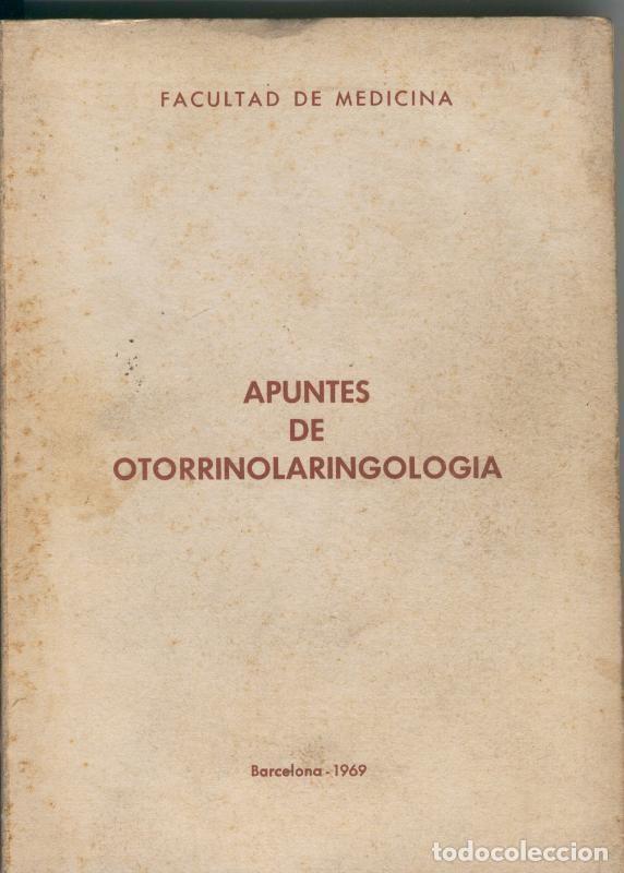 B&uuml;cher: Apuntes de otorrinolaringologia - Varios