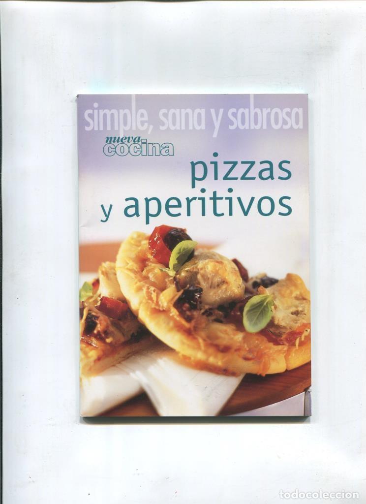 Libros: Nueva cocina: Pizzas y aperitivos - varios - Foto 1