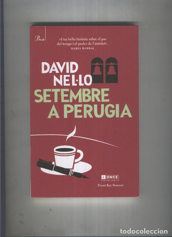 Libros: Setembre a perugia - David Nel lo - Foto 1