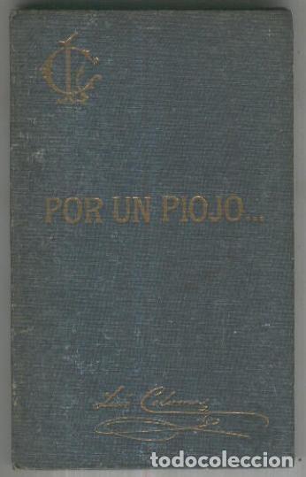 books: Por un piojo, cuadro de costumbres (octava edicion) - P. Luis Coloma