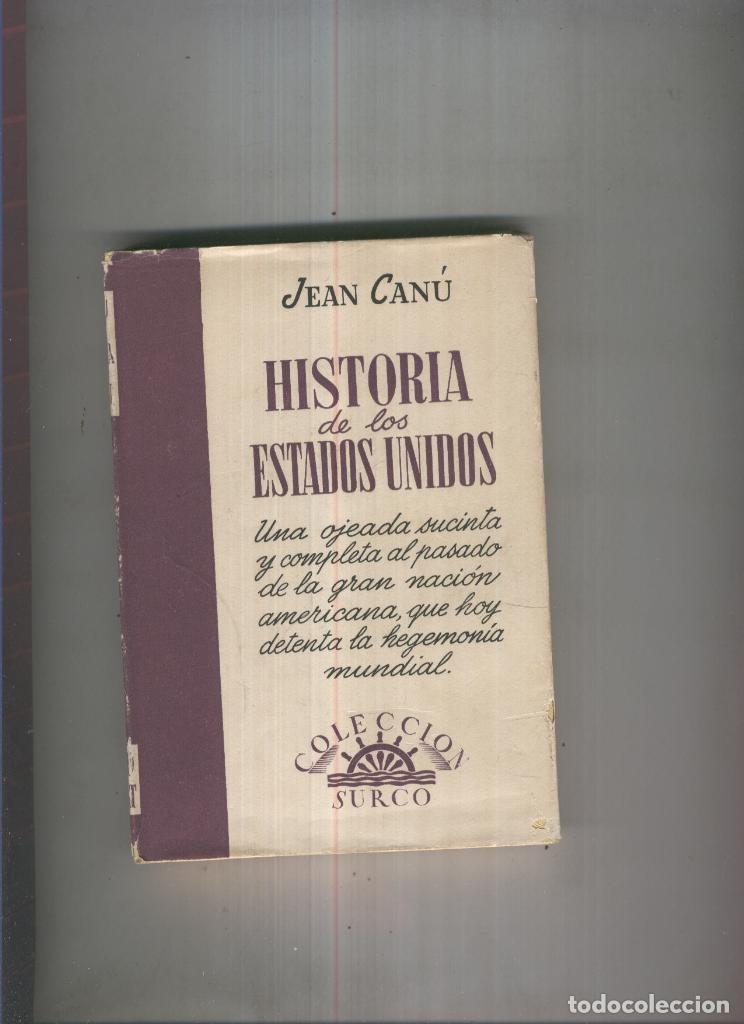 Libri di seconda mano: Historia de Los Estados Unidos - Jean Canu