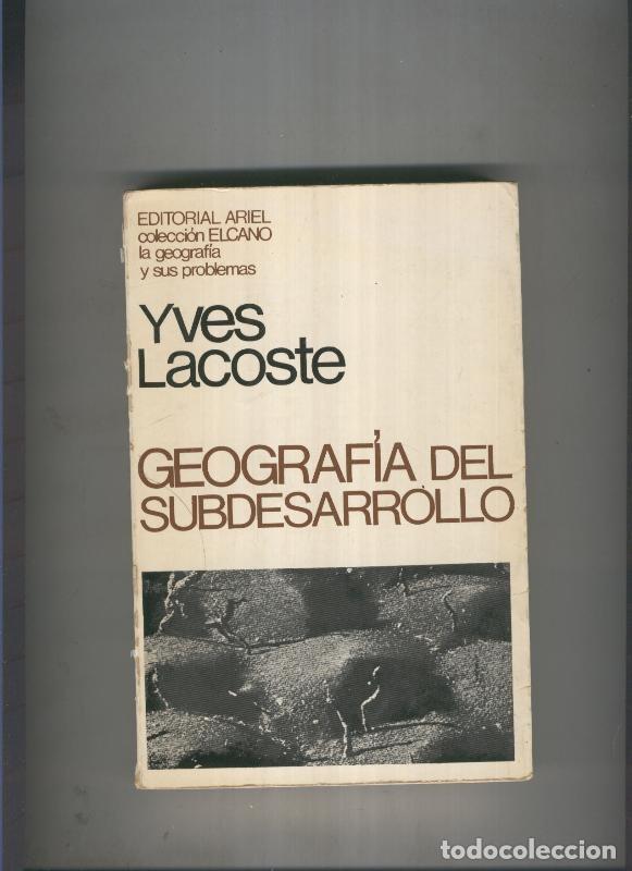 Libros: Geografia del subdesarrollo - Ives Lacoste - Foto 1