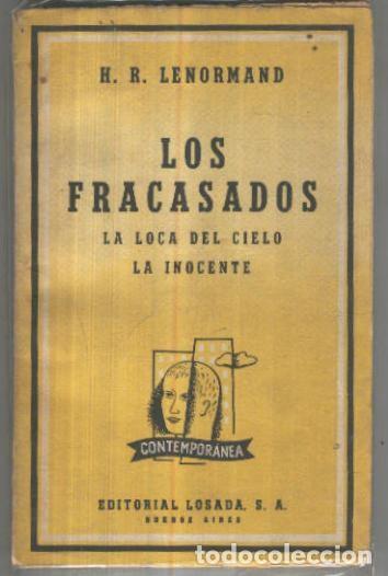 B&uuml;cher: Contemporanea numero 33: Los fracasados, La loca del cielo, La inocente - H.R. Lenormand