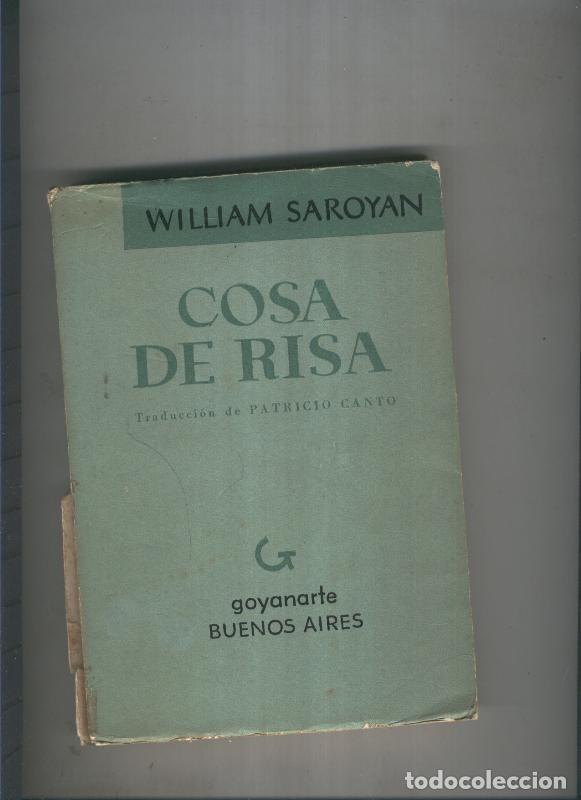 Libros: Cosa de risa - William Saroyan - Foto 1